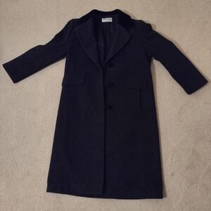 Forecast 100 percent Wool Coat in black